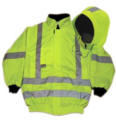 safety jacket lime yellow