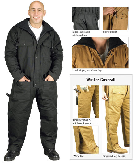 coveralls winter